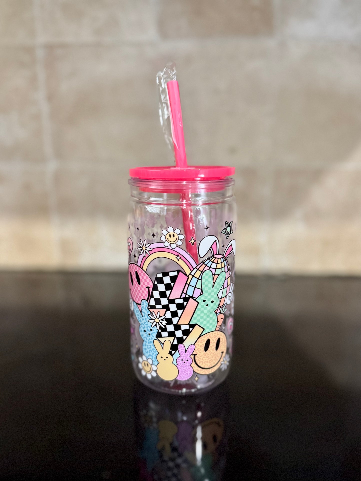 Retro Bunny Tumbler