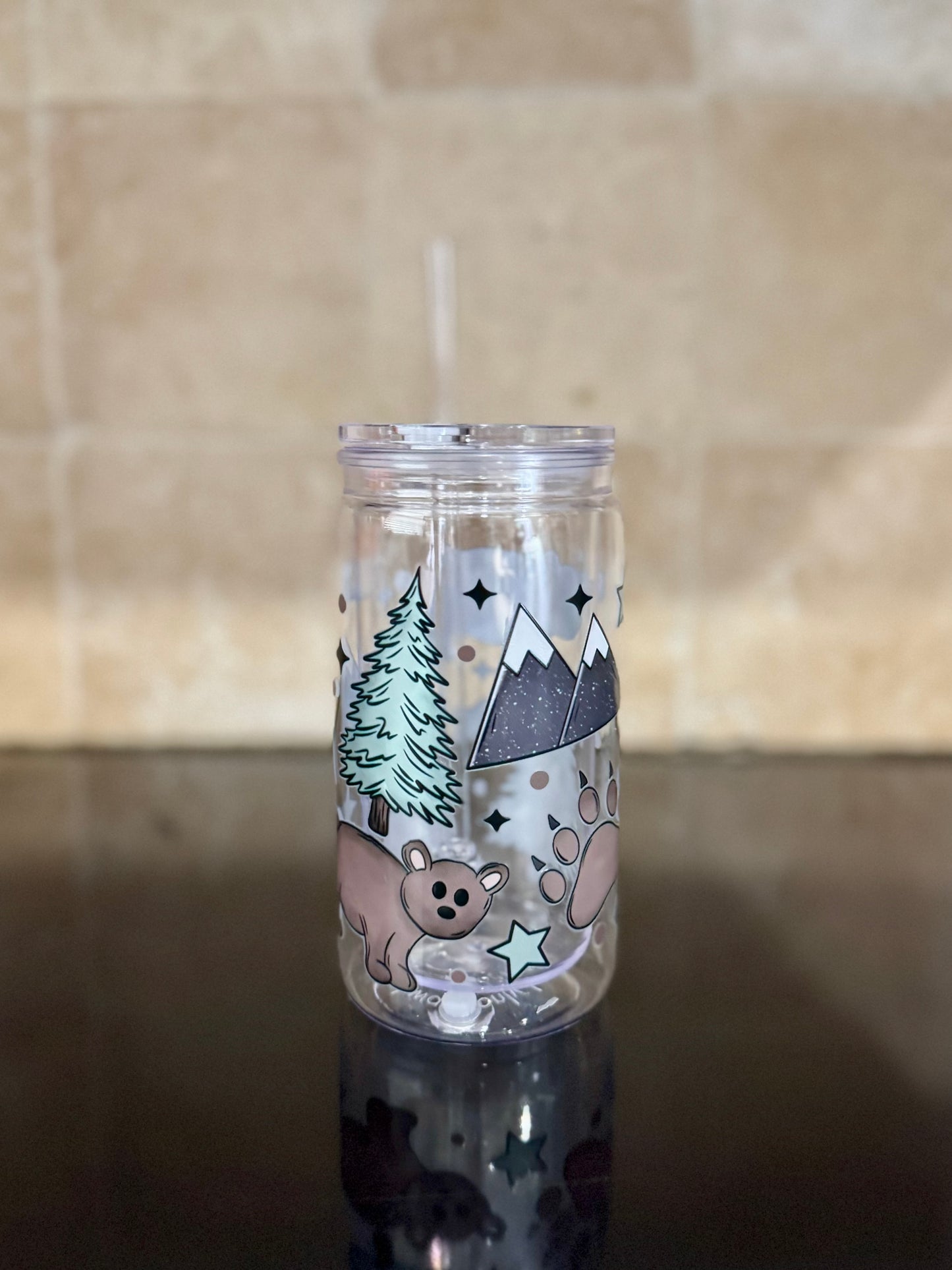 Mountain Bear Tumbler