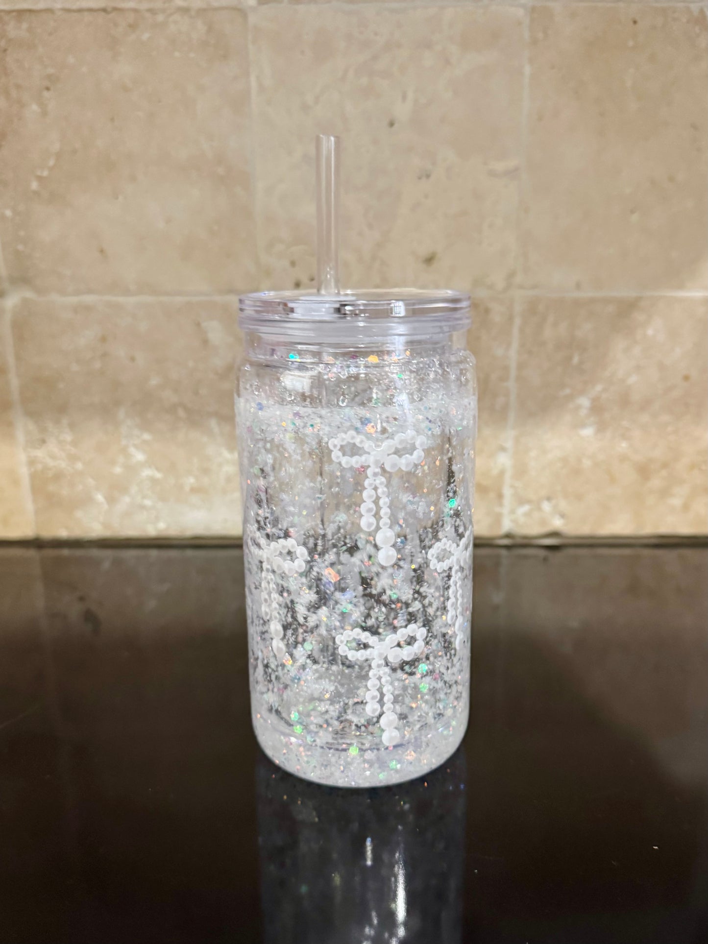 Pearl Bow Tumbler