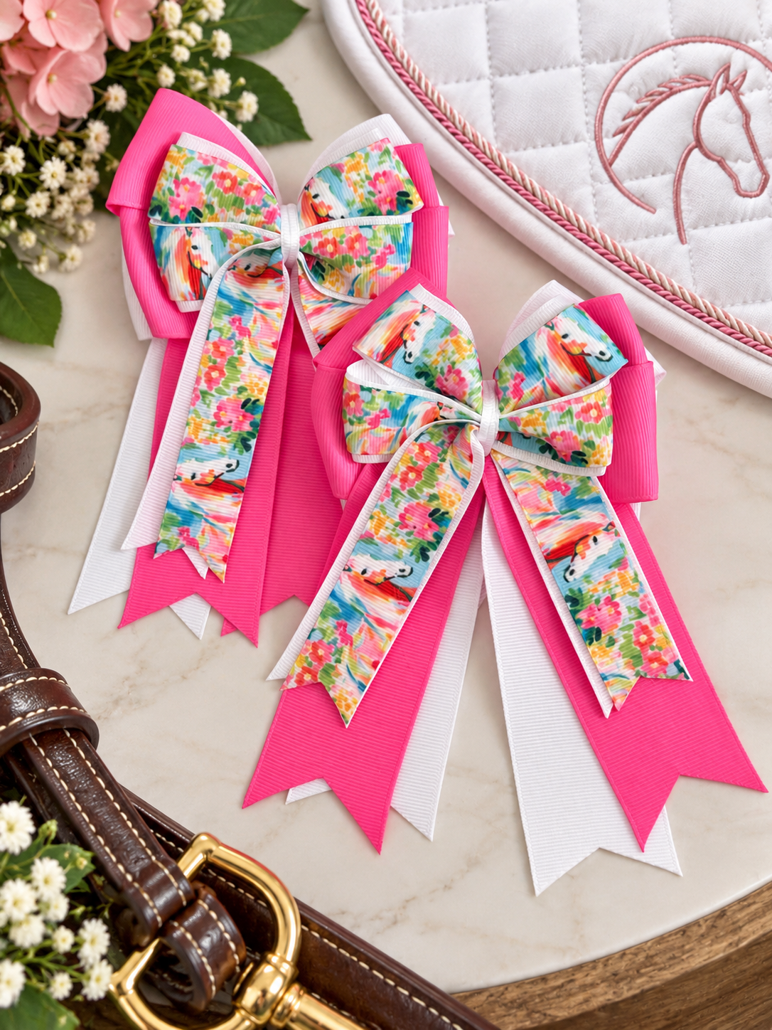 Bridle & Bloom Bows