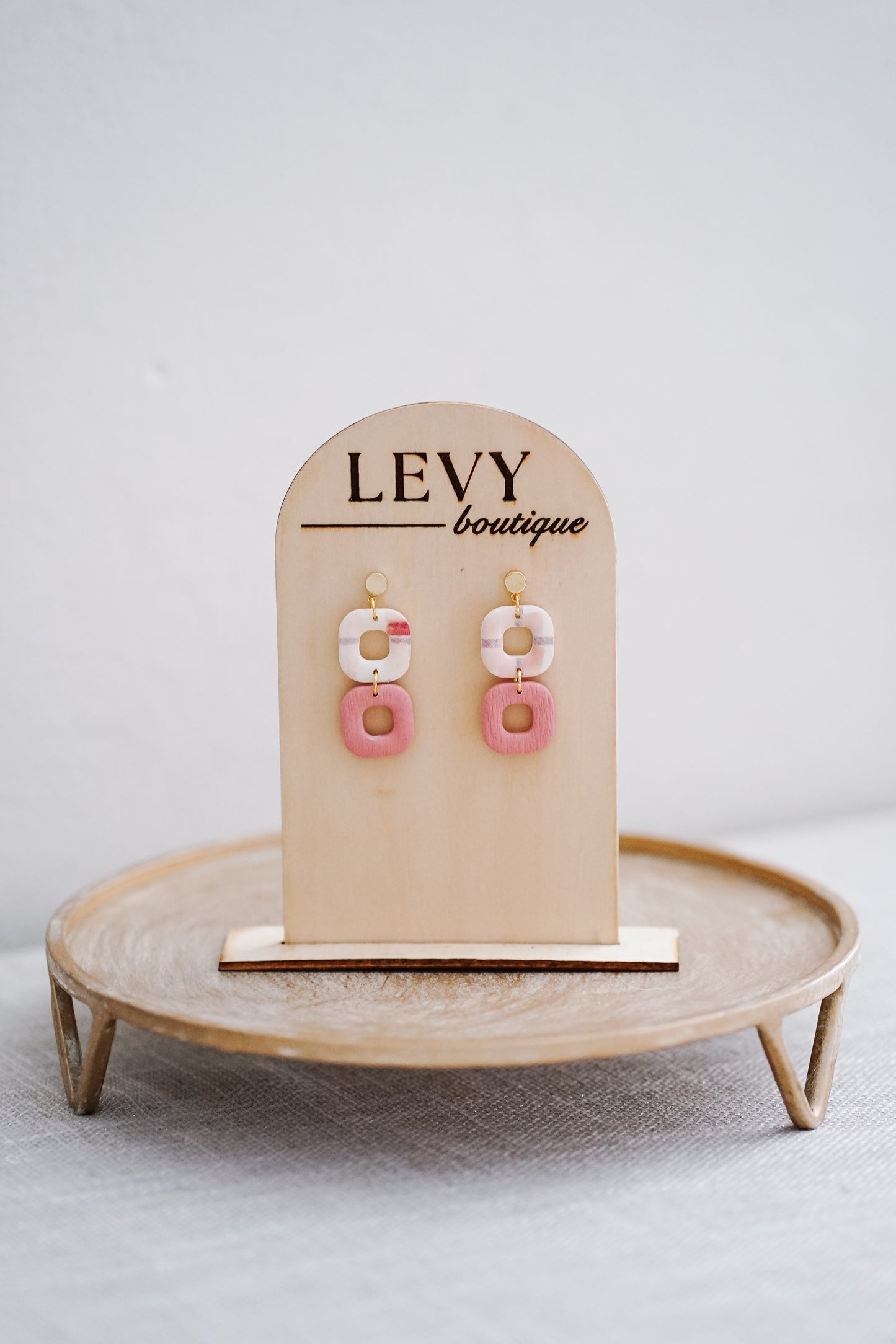 Fall Collection - Pink Plaid Squares