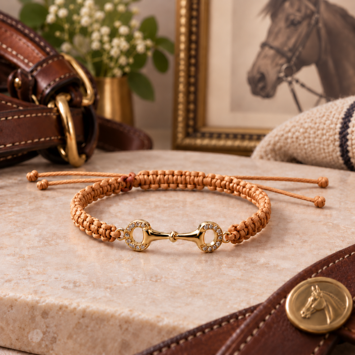 Bit & Braided Bracelet