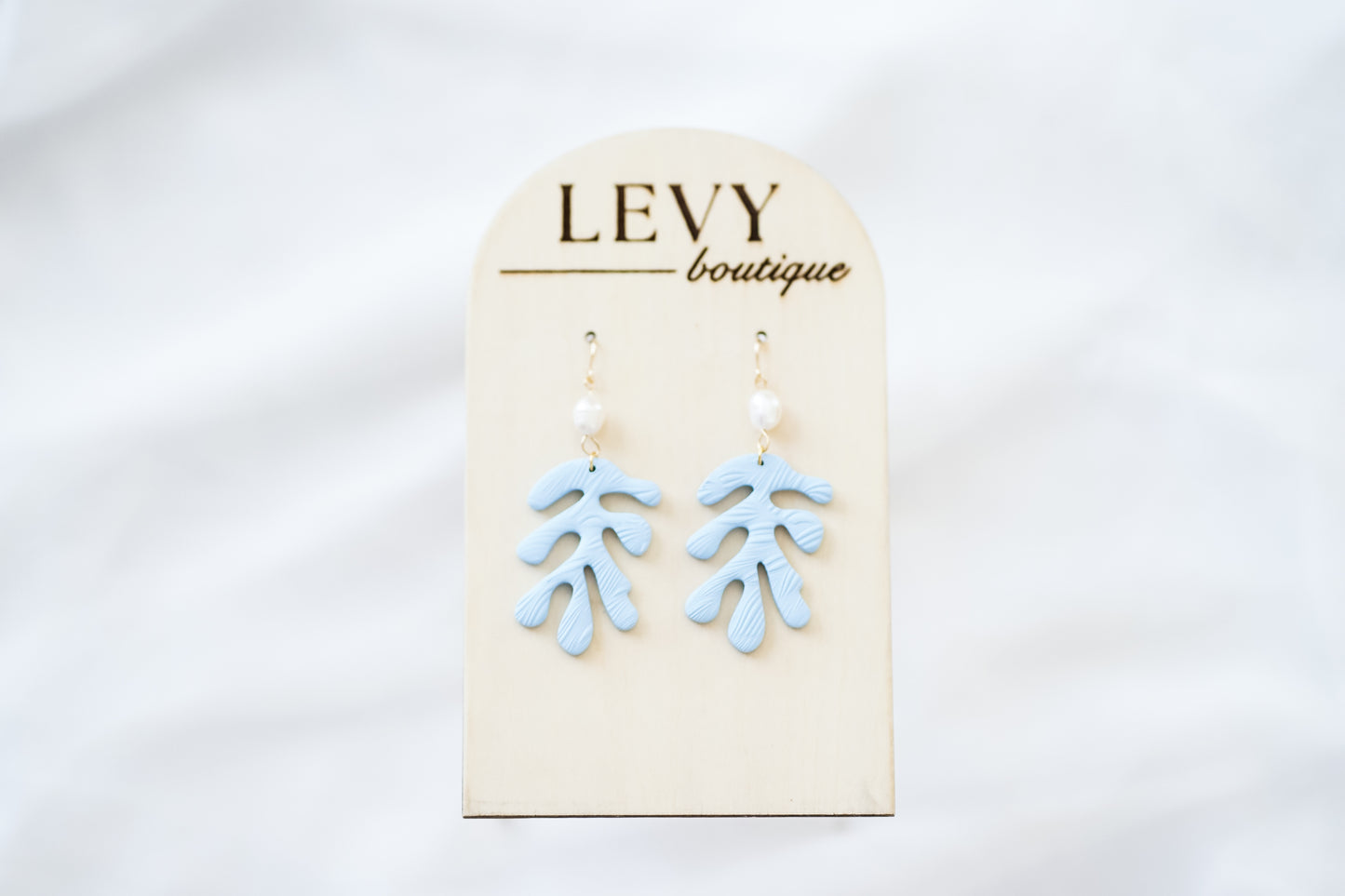 Coral, Pale Blue