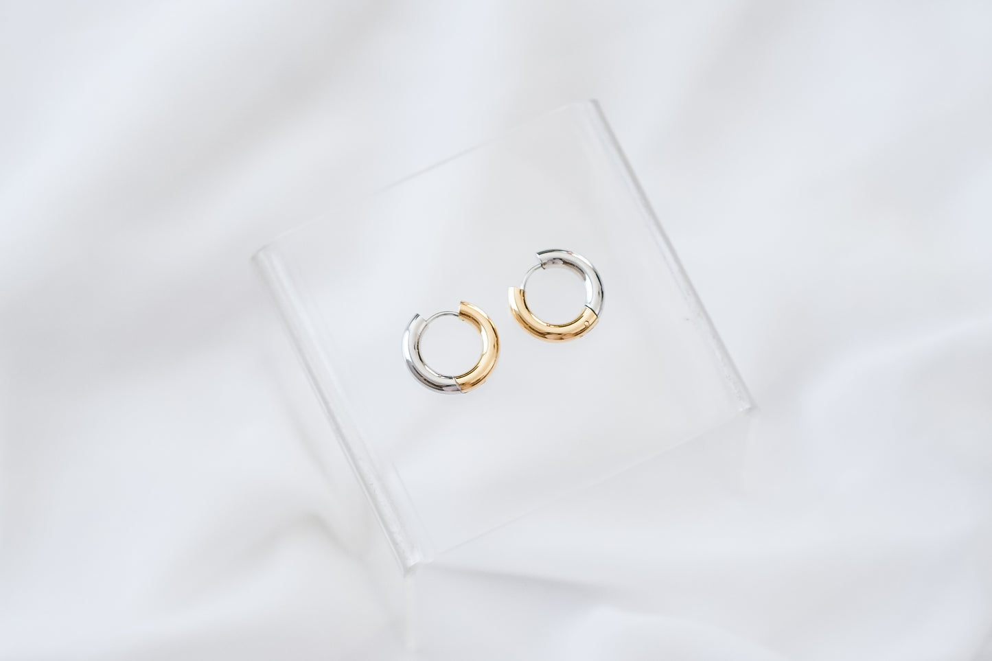 Gold & Silver Hoops - 20mm