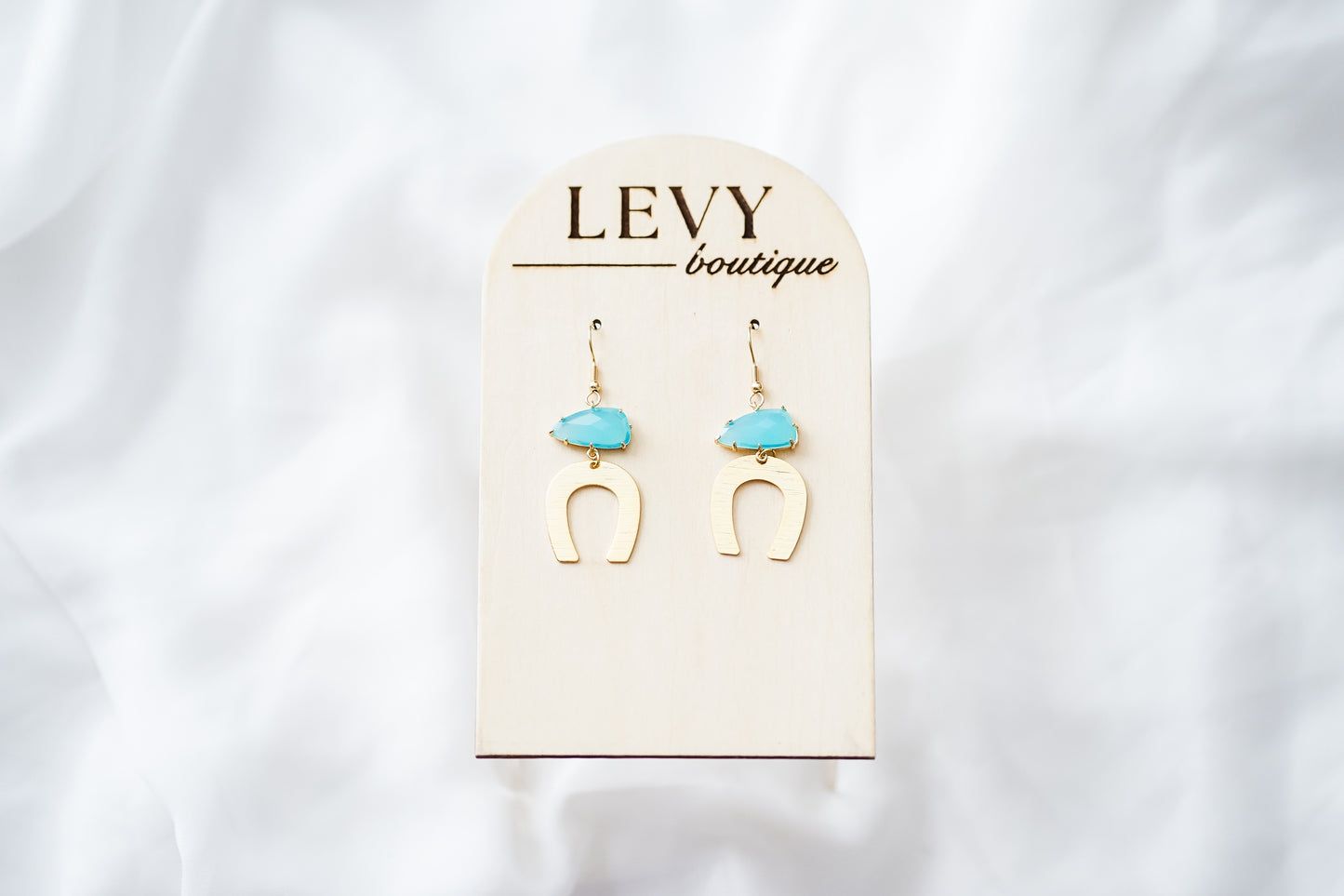 Arch Pendant, Aqua