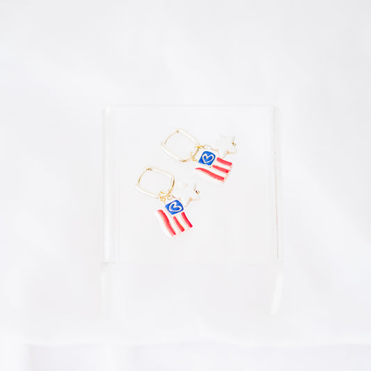 Stars & Stripes Hoops