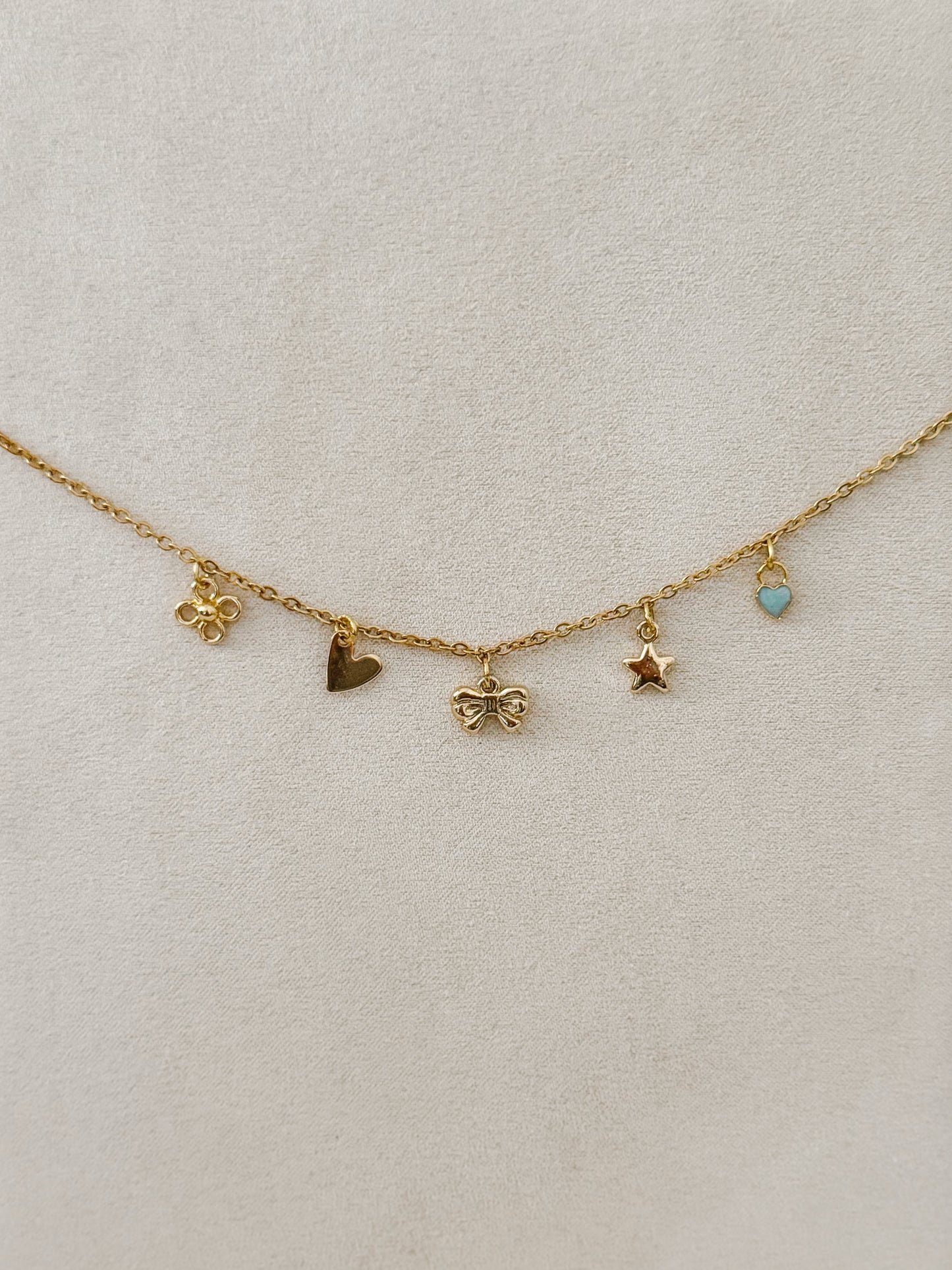 Charm Necklace - Short Bow