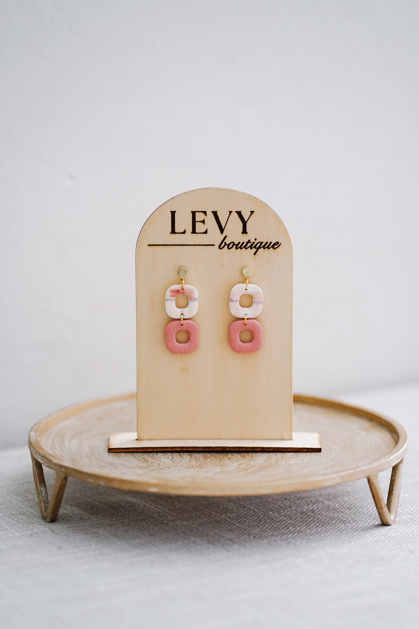 Fall Collection - Pink Plaid Squares