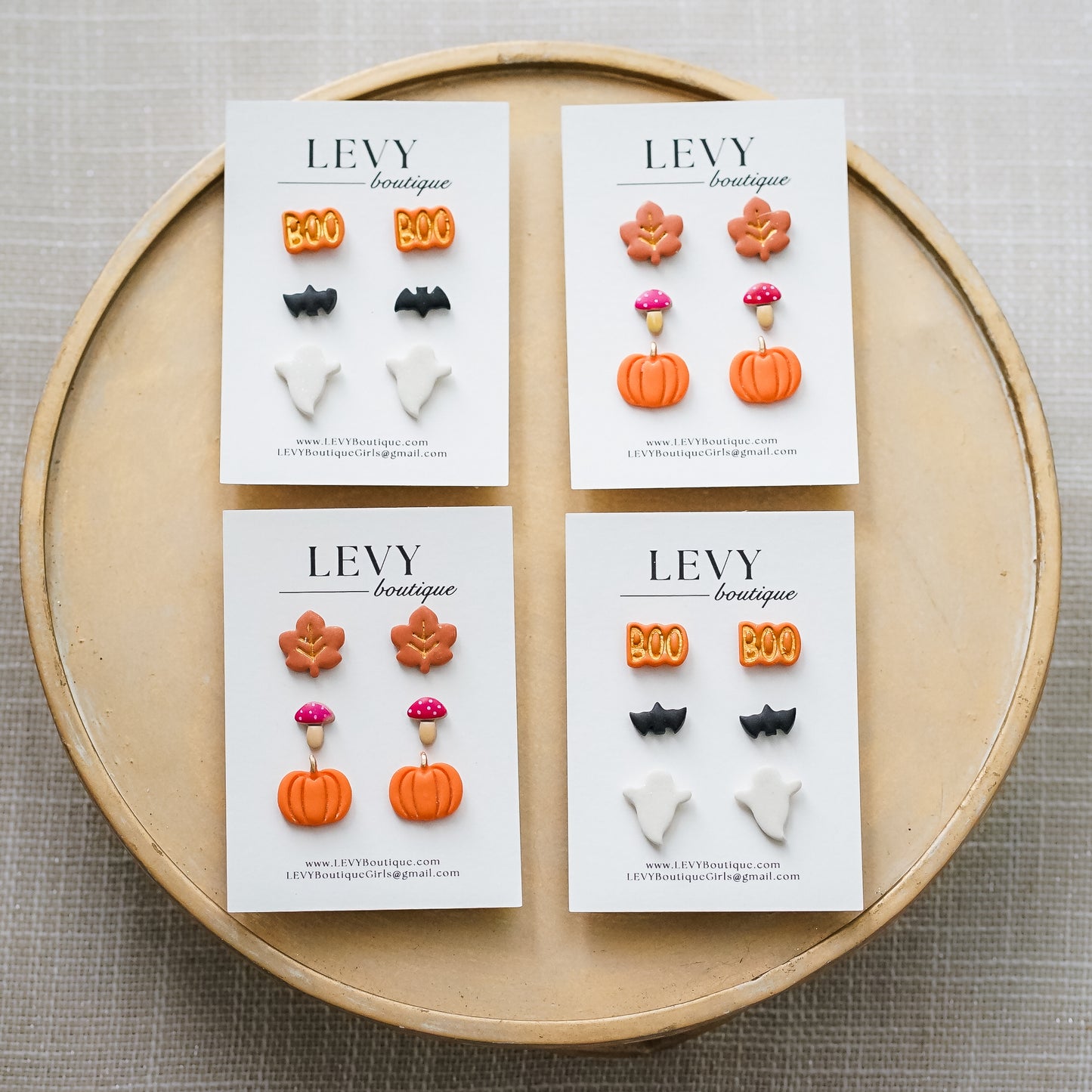 Fall Collection - Halloween Stud Trio