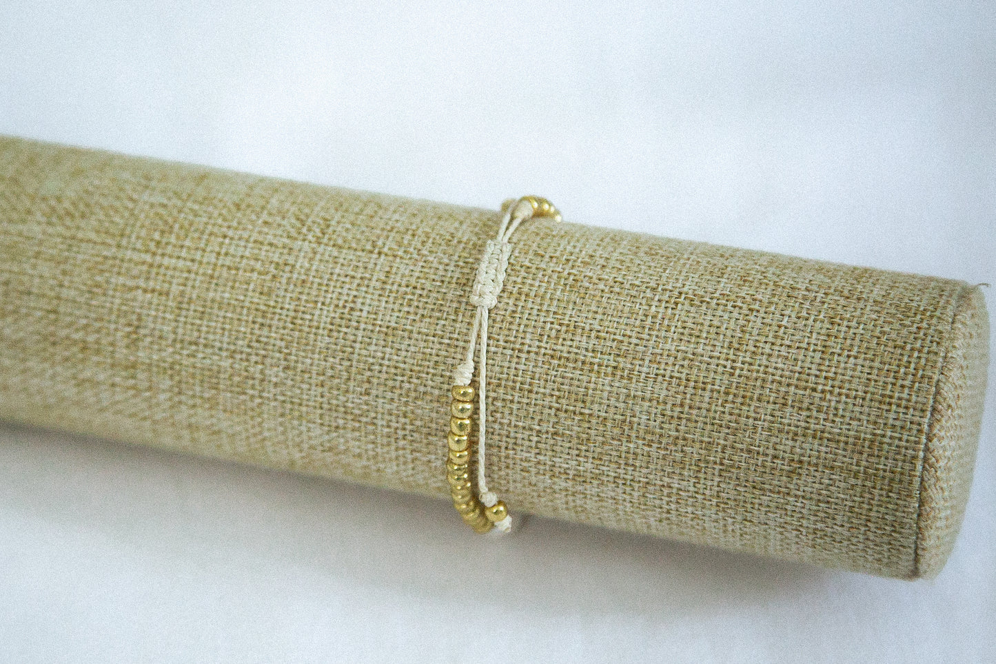 Pearl Adjustable Bracelet - Gold