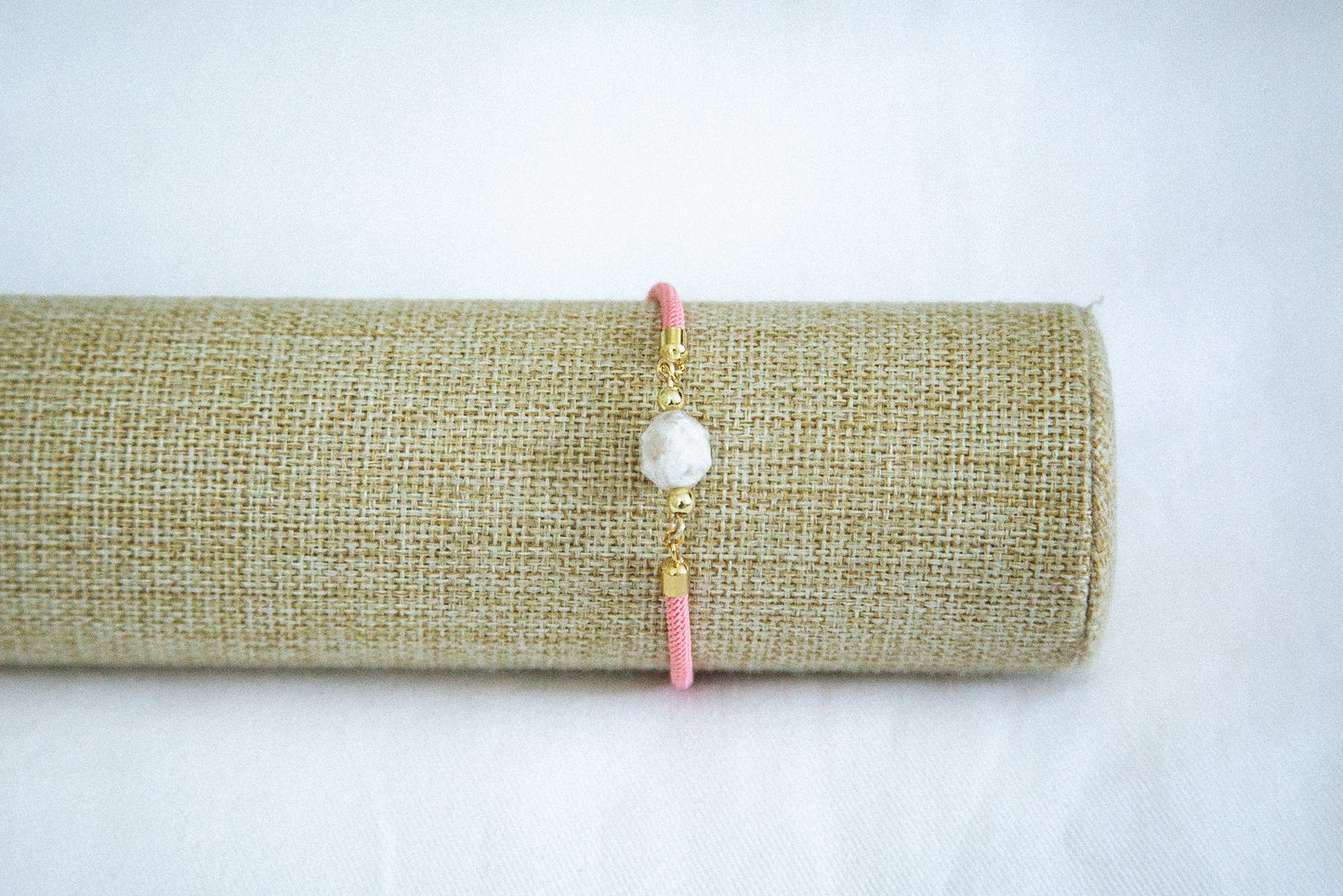 Charm Bracelet -  Pink