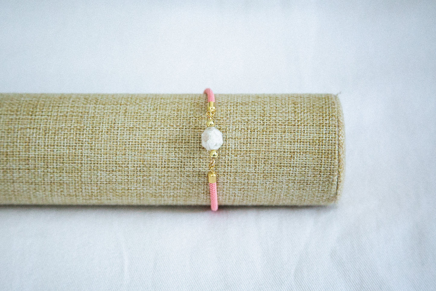 Charm Bracelet -  Pink