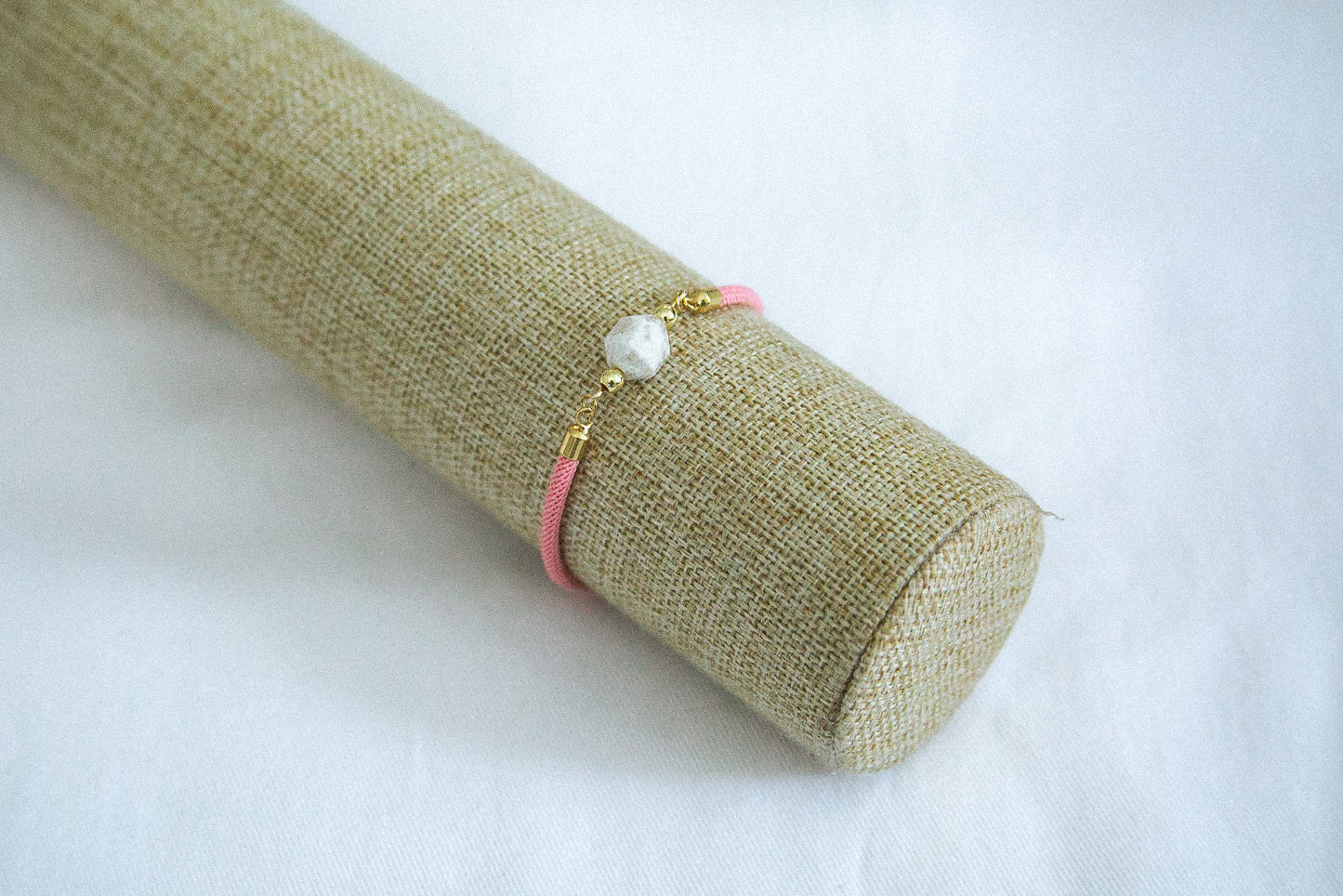 Charm Bracelet -  Pink