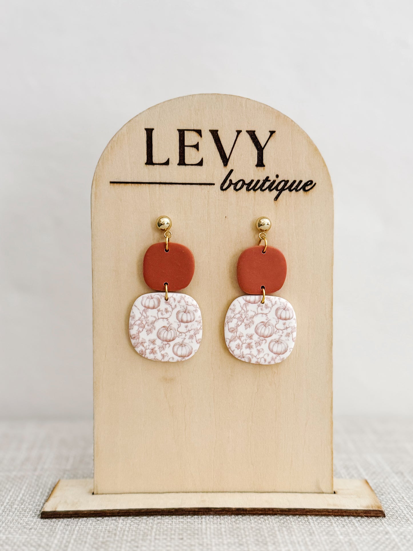 Fall Collection - Pumpkin Organic Squares