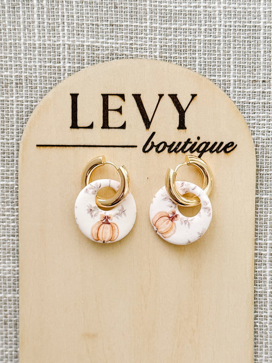 Fall Collection - Pumpkin Hoops