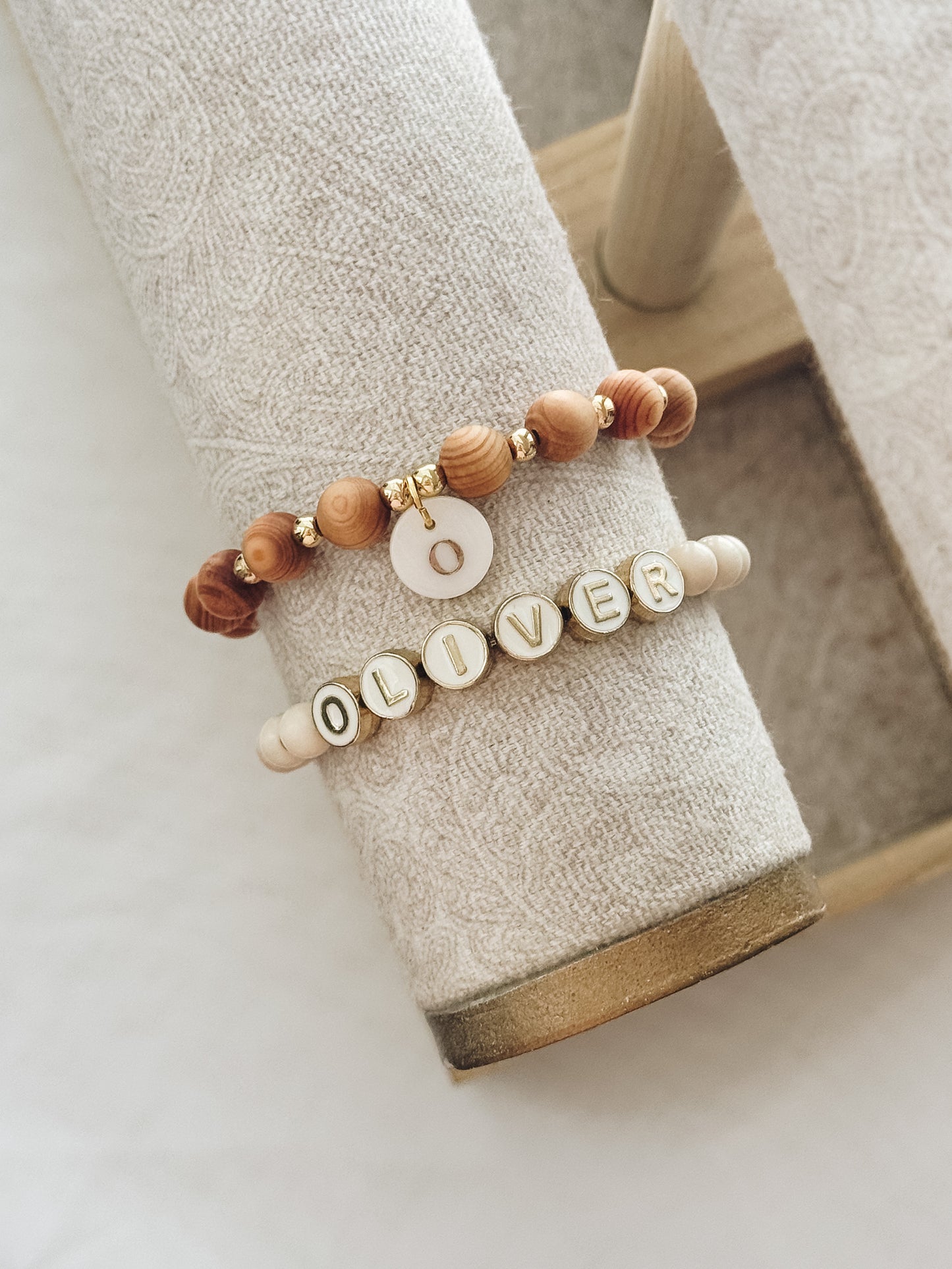 Initial Charm Bracelet