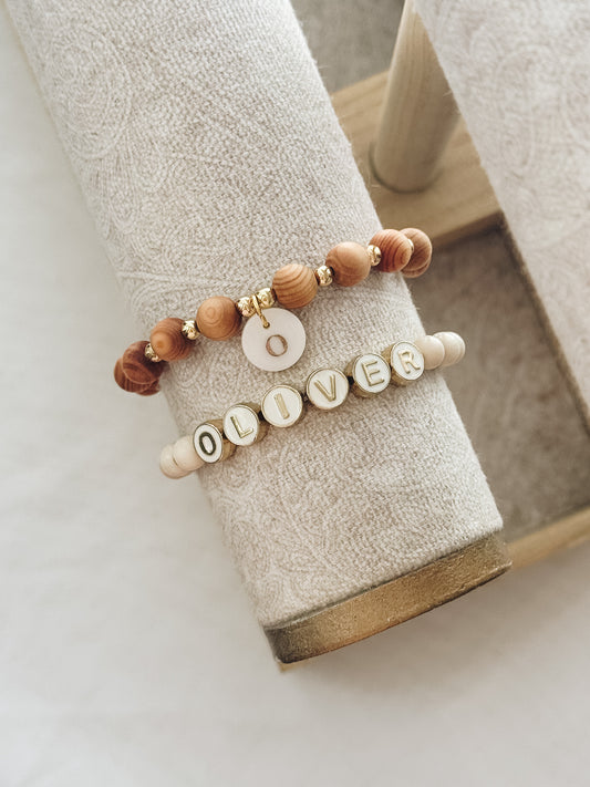 Initial Charm Bracelet