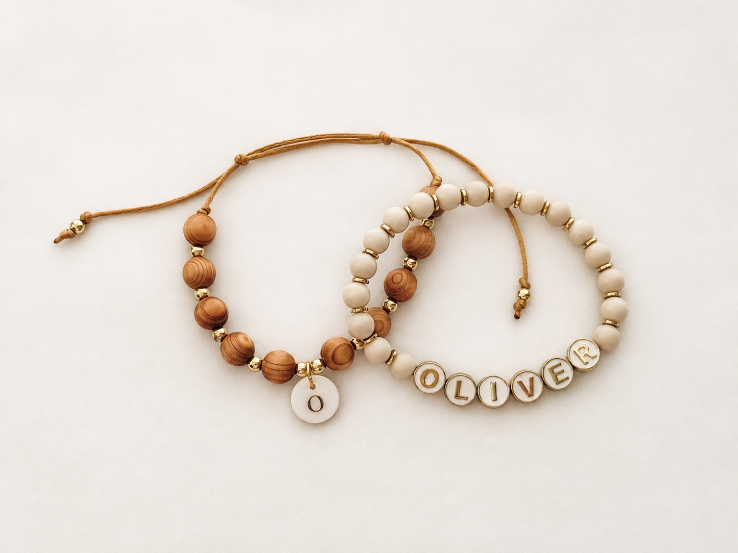 Initial Charm Bracelet