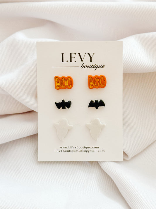Fall Collection - Halloween Stud Trio