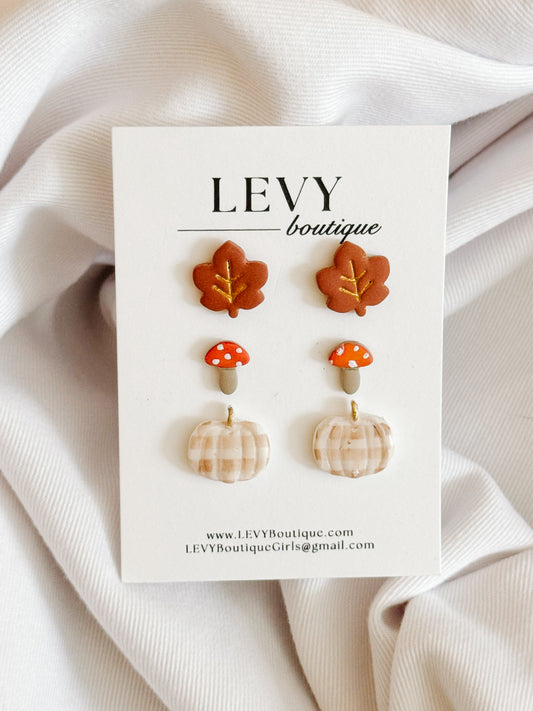 Fall Collection - Fall Stud Trio