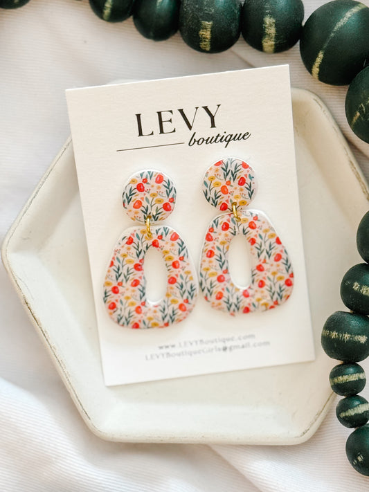 Rectangular Window - Seaside Floral 3