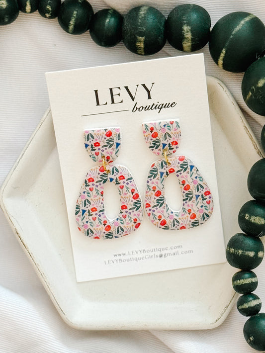 Rectangular Window - Seaside Floral 1