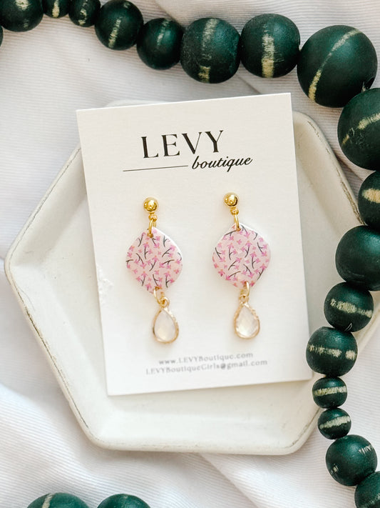 Drop Dangles - Seaside Floral 2