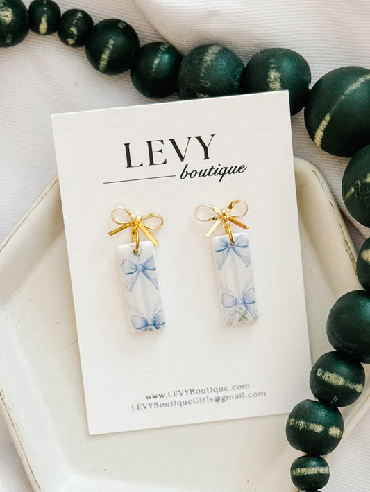 Rectangular Drops, Short - Bows