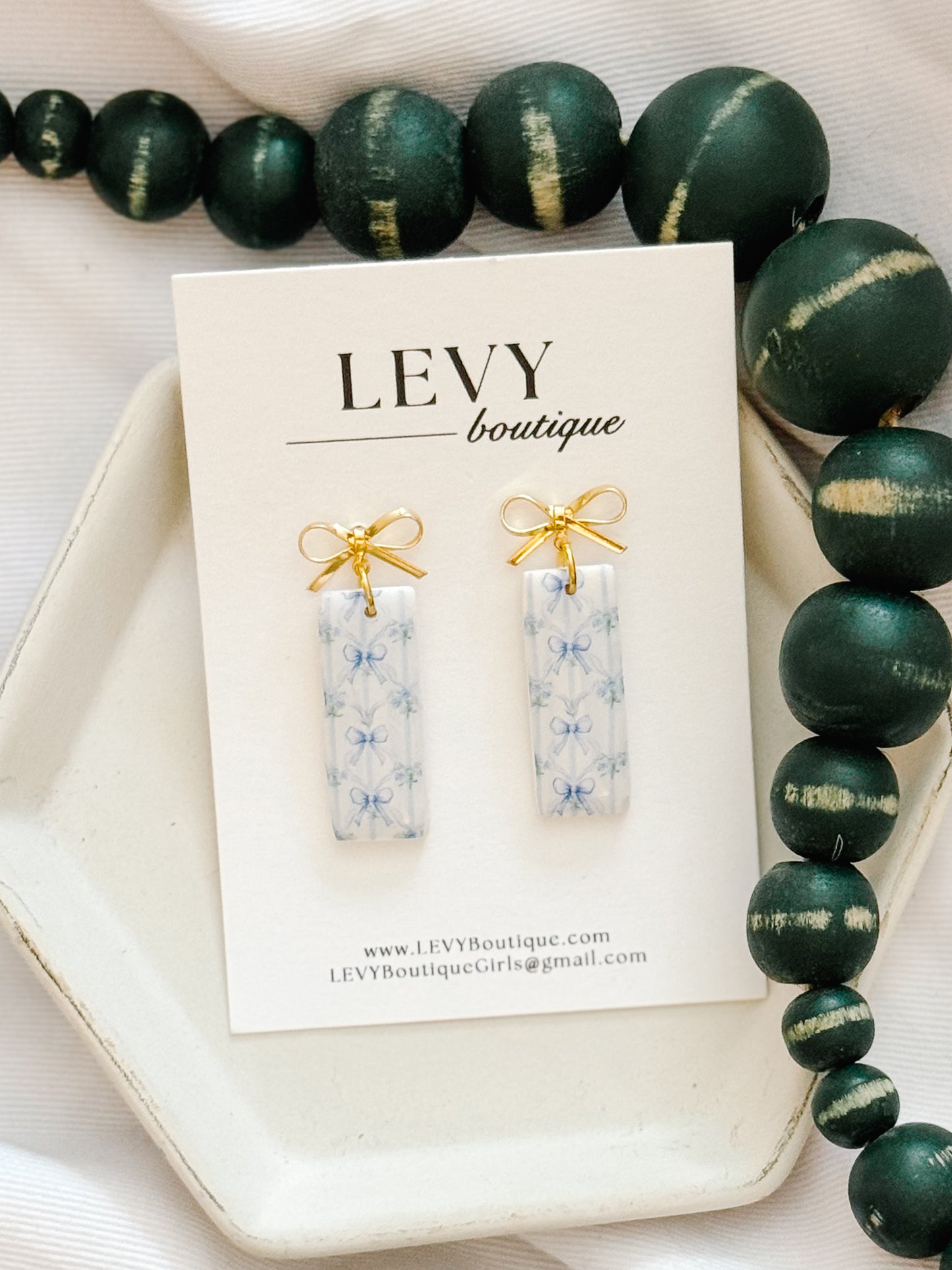 Rectangular Drops - Bows