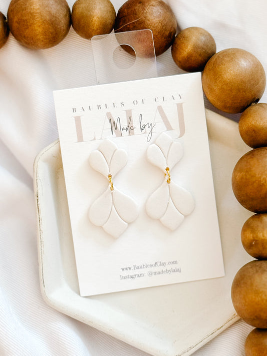 All In White - Rachelle, White Glitter