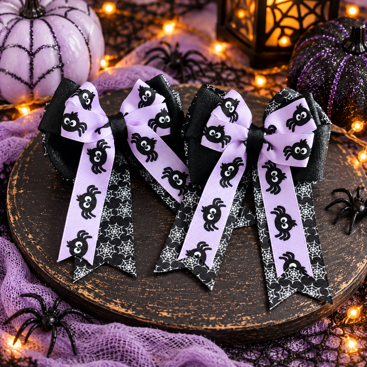 Wicked Webs Bows