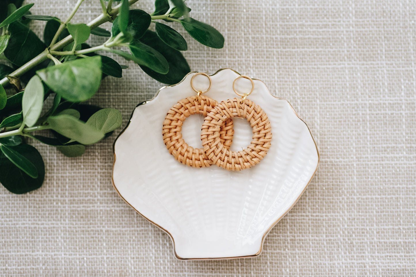 Rattan Hoops