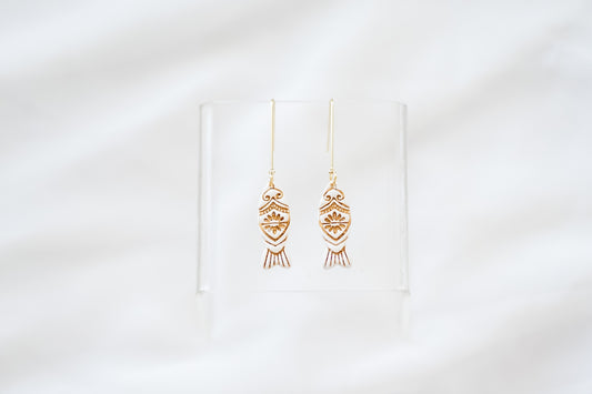 Summer Catch, White/Gold