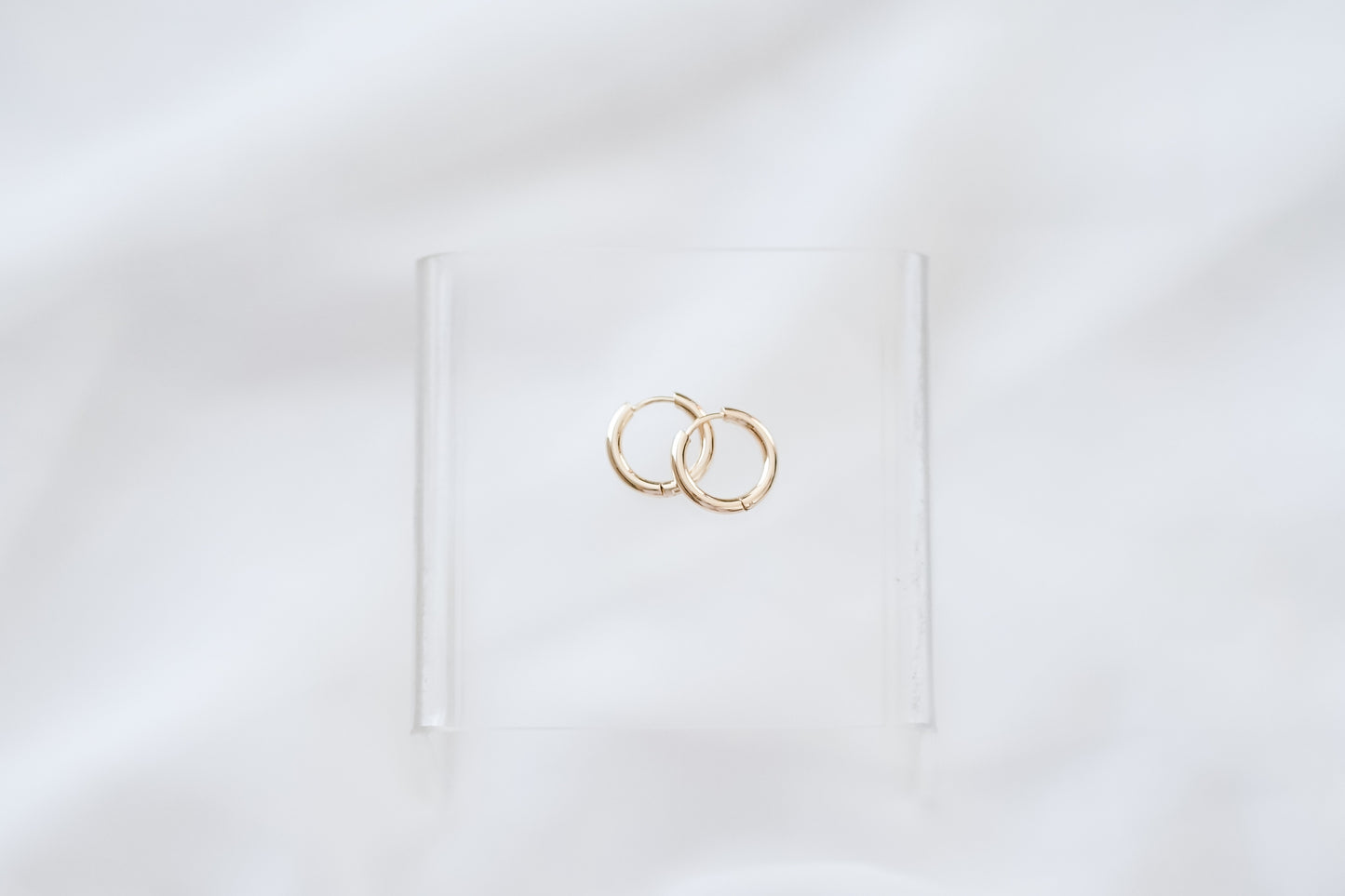 Gold Hoops - 17mm
