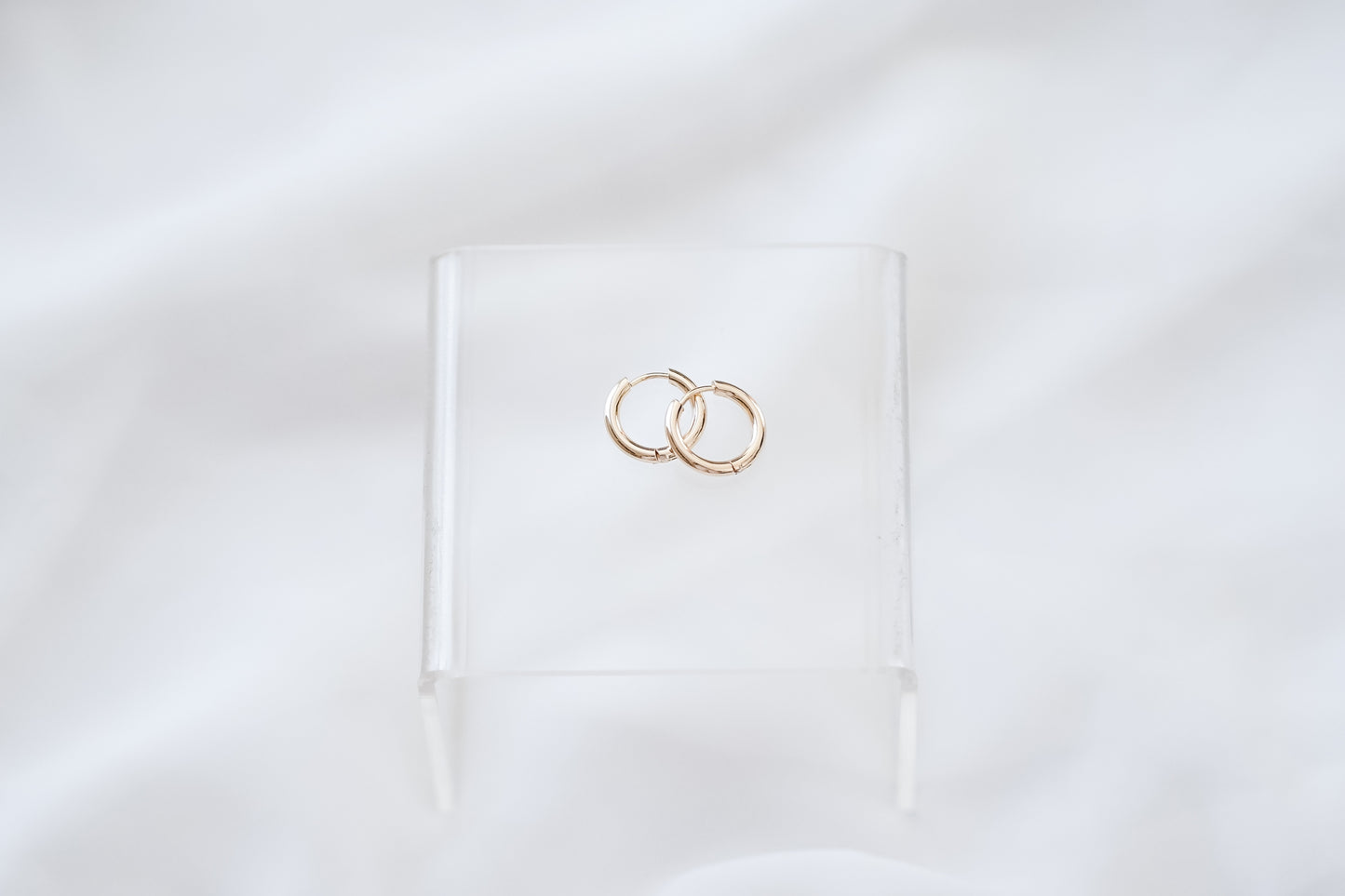 Gold Hoops - 17mm