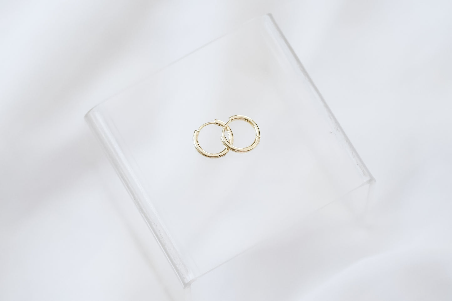 Gold Hoops - 15mm
