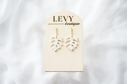 Monstera, White