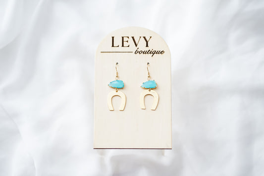 Arch Pendant, Aqua