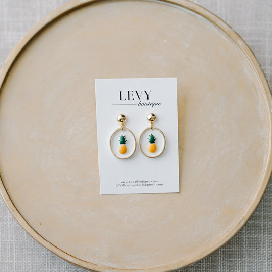 Pineapple Pendant - Ball Post