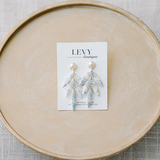 Leaves - Blue Floral