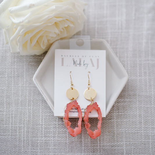 Druzy Drops, Pink
